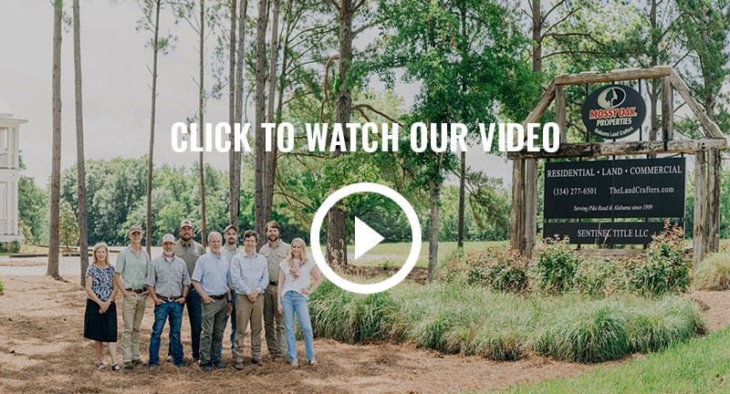 MOSSY OAK PROPERTIES ALABAMA LAND CRAFTERS TEAM VIDEO